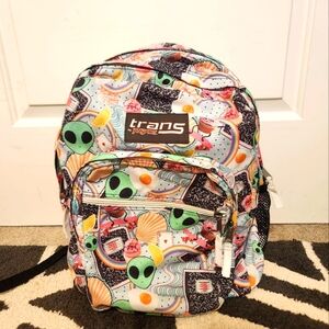 Jansport Martian alien space backpack
